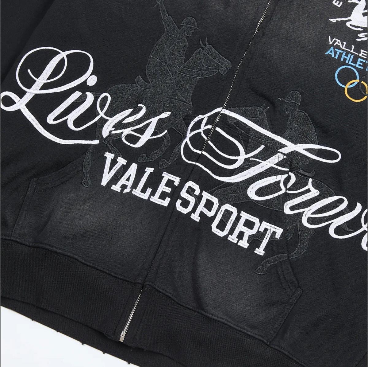 HOODIE ZIPPER VALLEY FOREVER