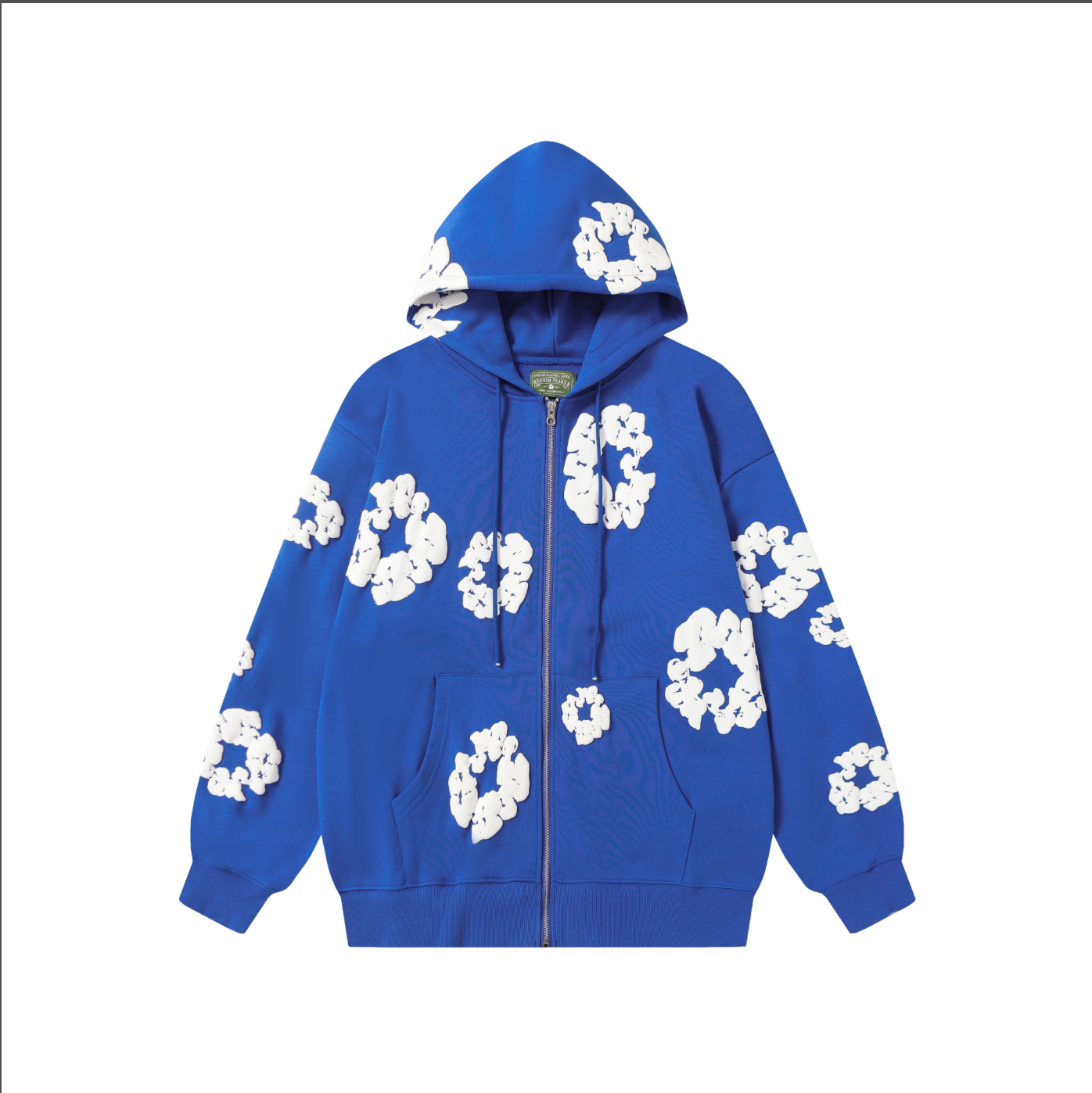HOODIE ZIPPER DENIM TEARS