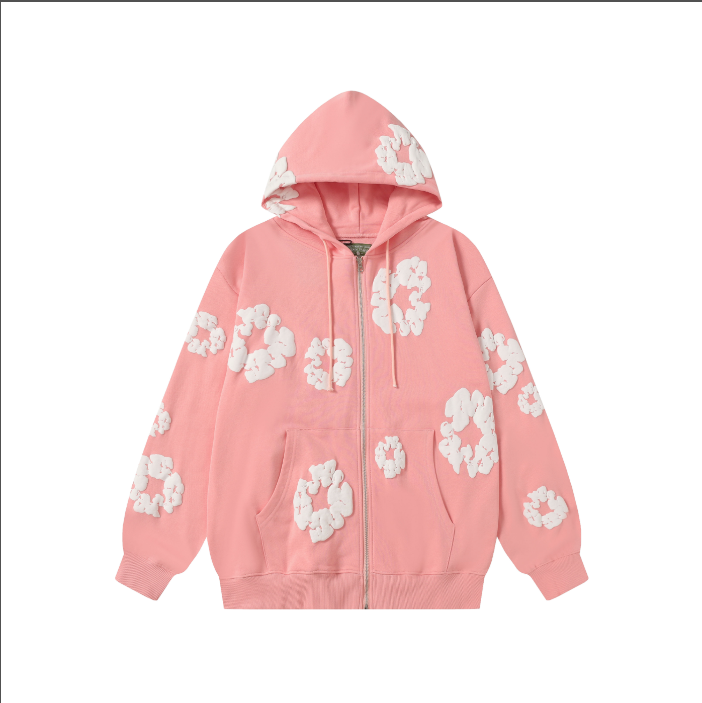 HOODIE ZIPPER DENIM TEARS