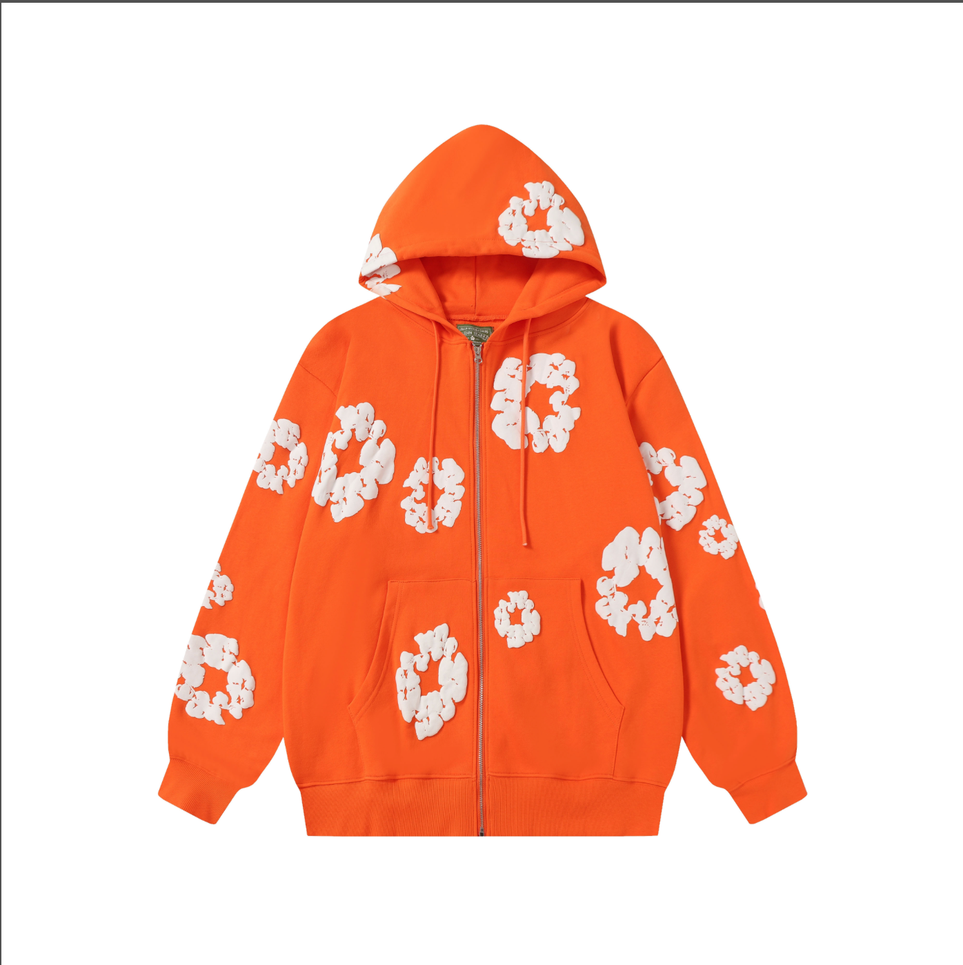 HOODIE ZIPPER DENIM TEARS