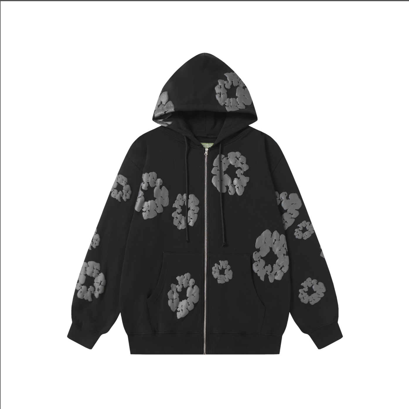 HOODIE ZIPPER DENIM TEARS