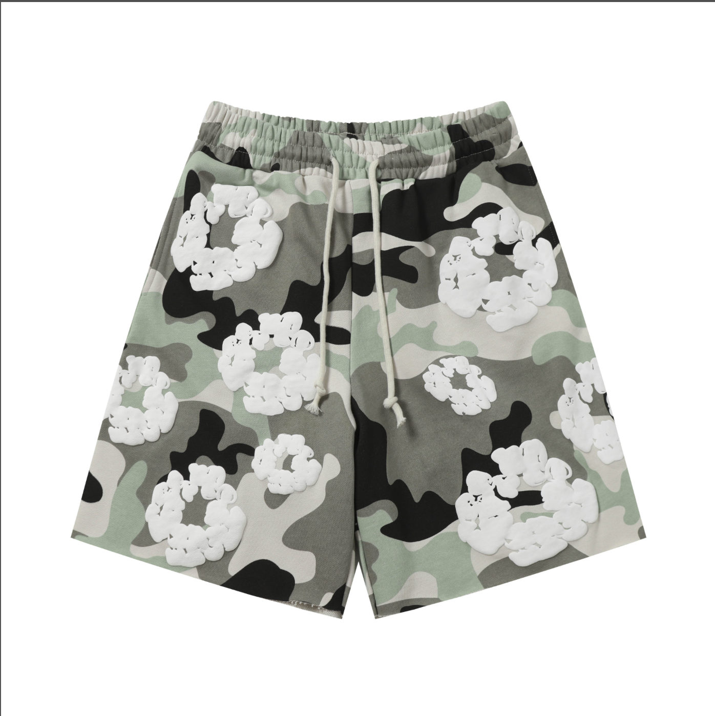 SHORT DENIM TEARS CAMO