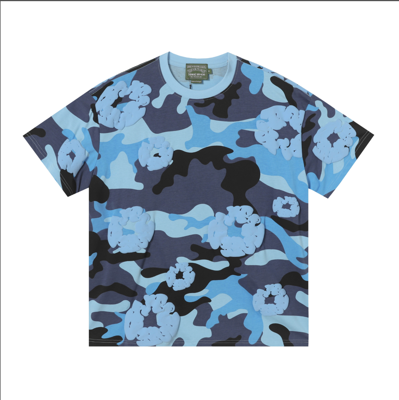 PLAYERA DENIM TEARS CAMO