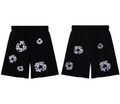 SHORT DENIM TEARS CASHMERE SWAROVSKI