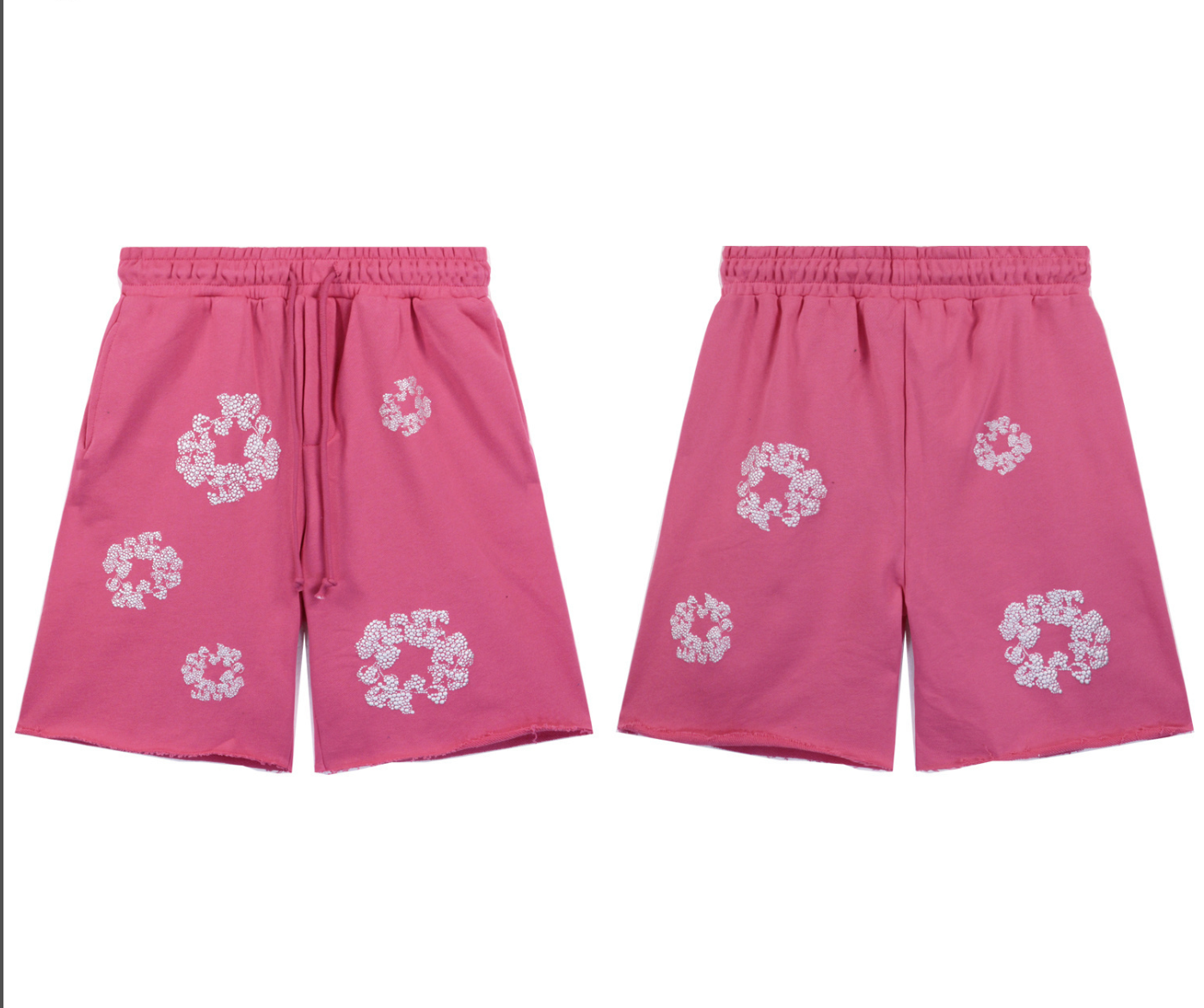 SHORT DENIM TEARS CASHMERE SWAROVSKI