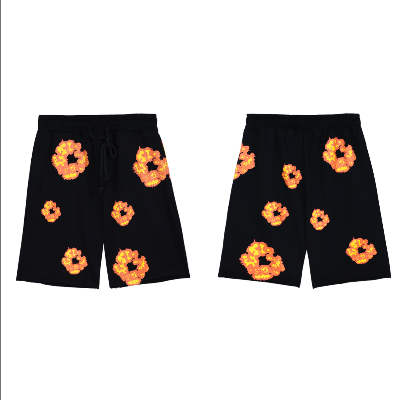 SHORT DENIM TEARS X OFFSET WREATH