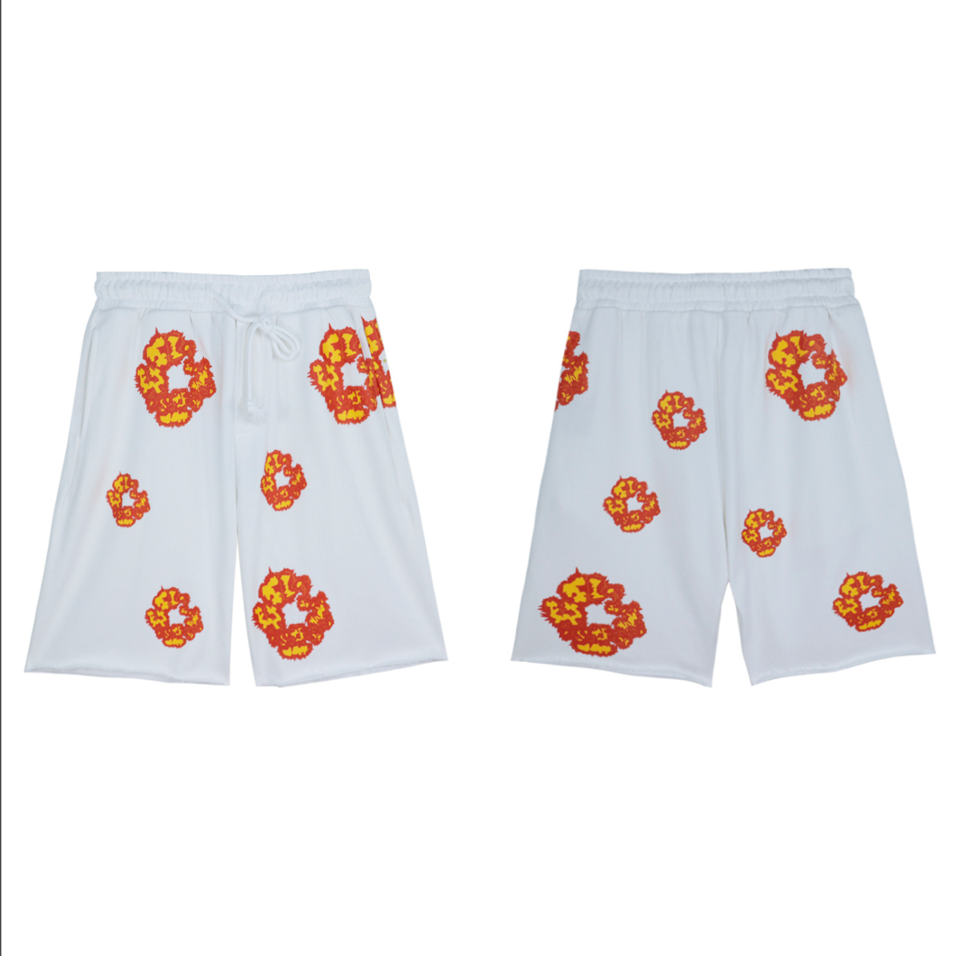 SHORT DENIM TEARS X OFFSET WREATH