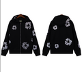 HOODIE ZIPPER DENIM TEARS CASHMERE SWAROVSKI