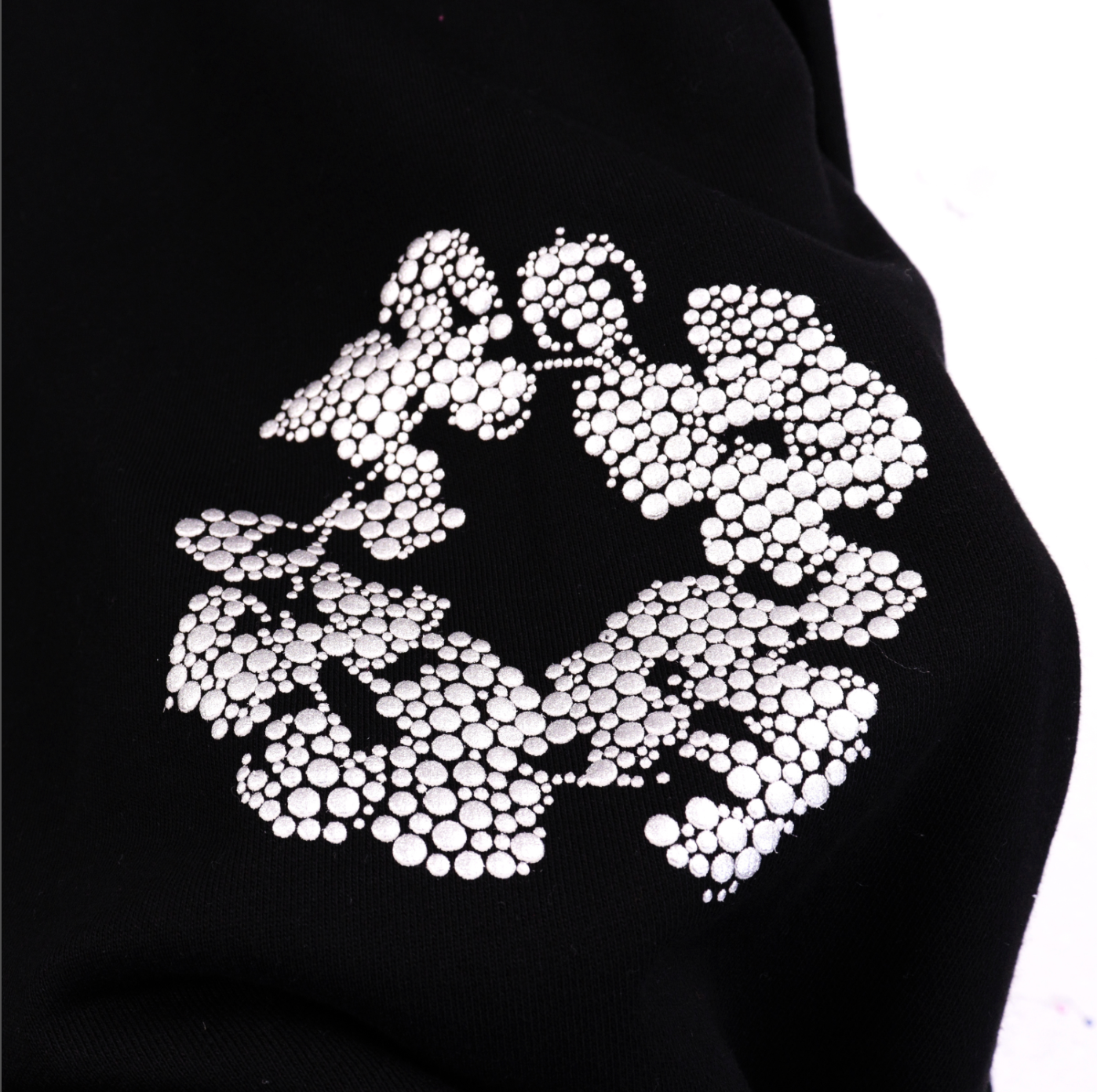 HOODIE ZIPPER DENIM TEARS CASHMERE SWAROVSKI