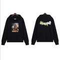 HOODIE DENIM TEARS FLORAL LOGO