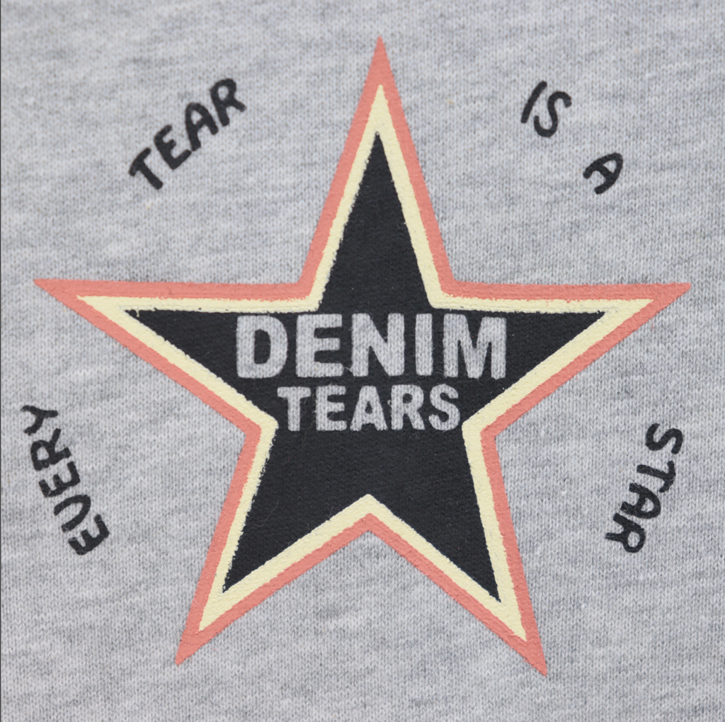 HOODIE DENIM TEARS EVERY TEAR IS A STAR