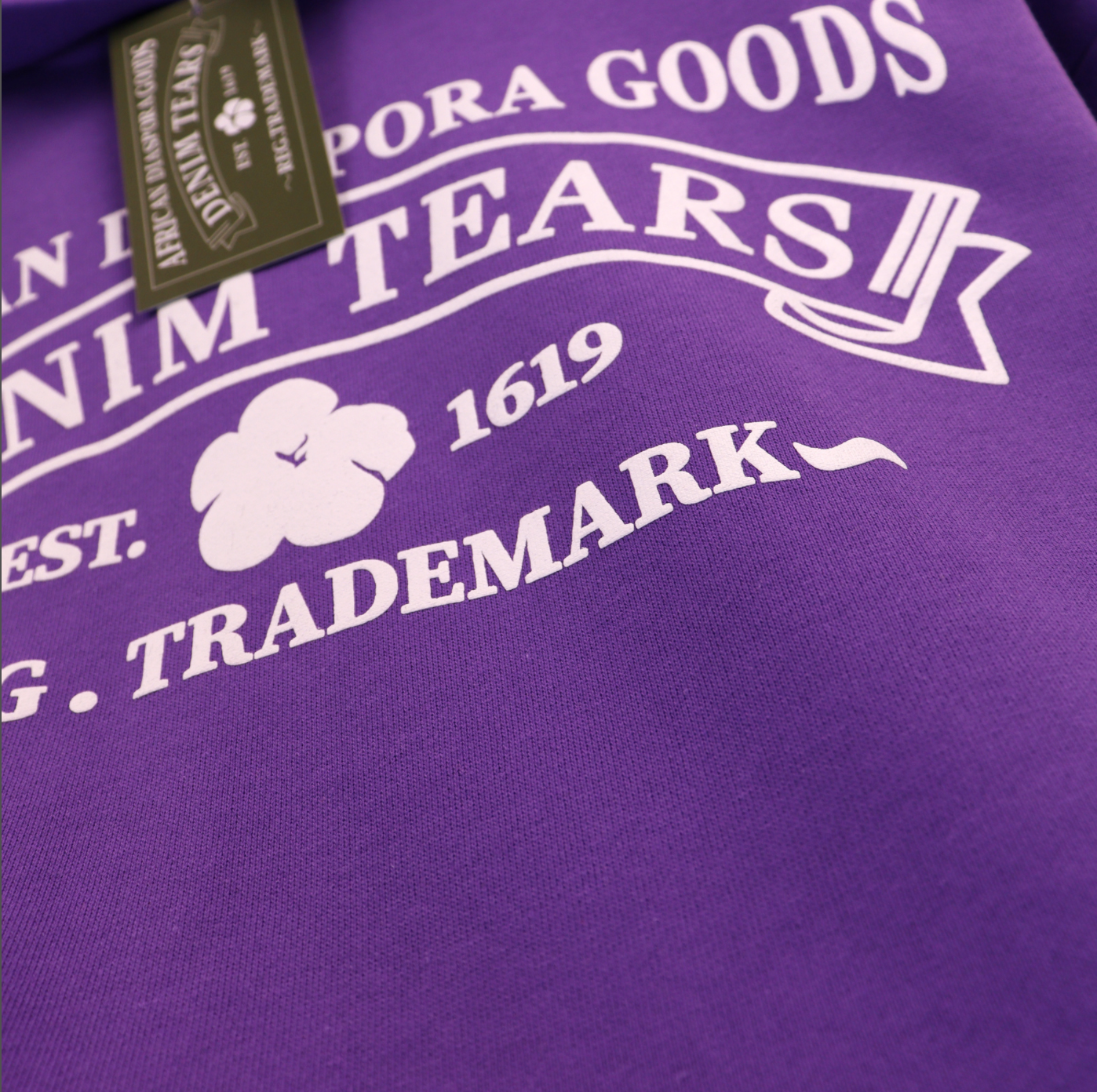HOODIE DENIM TEARS ADG