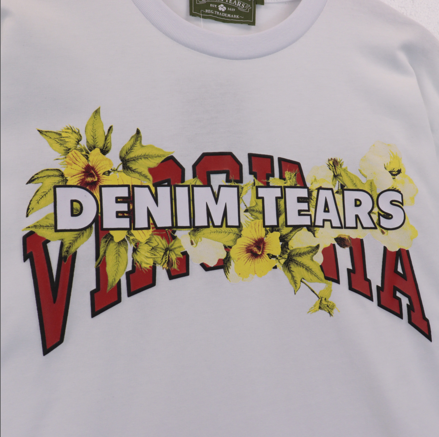 PLAYERA DENIM TEARS X VIRGINIA BLANCO