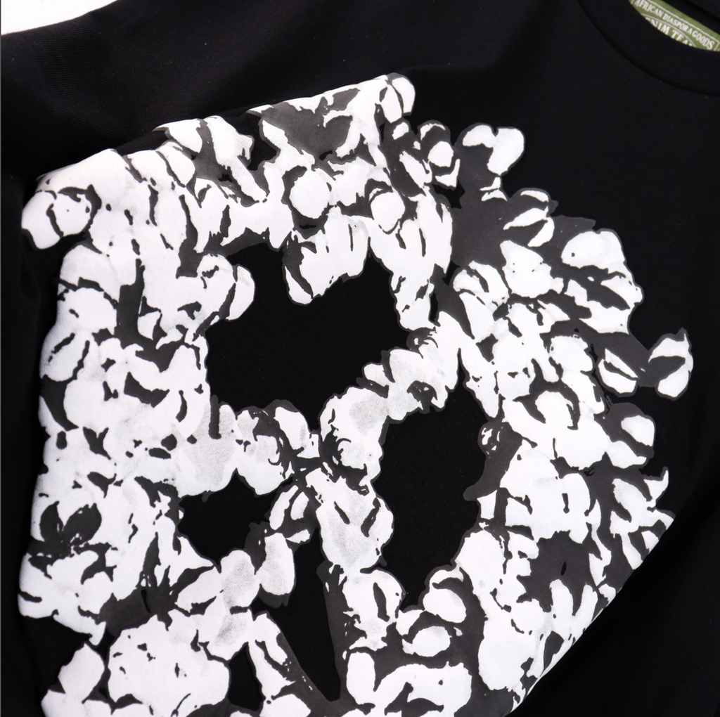 PLAYERA DENIM TEARS COTTON WREATH PEACE