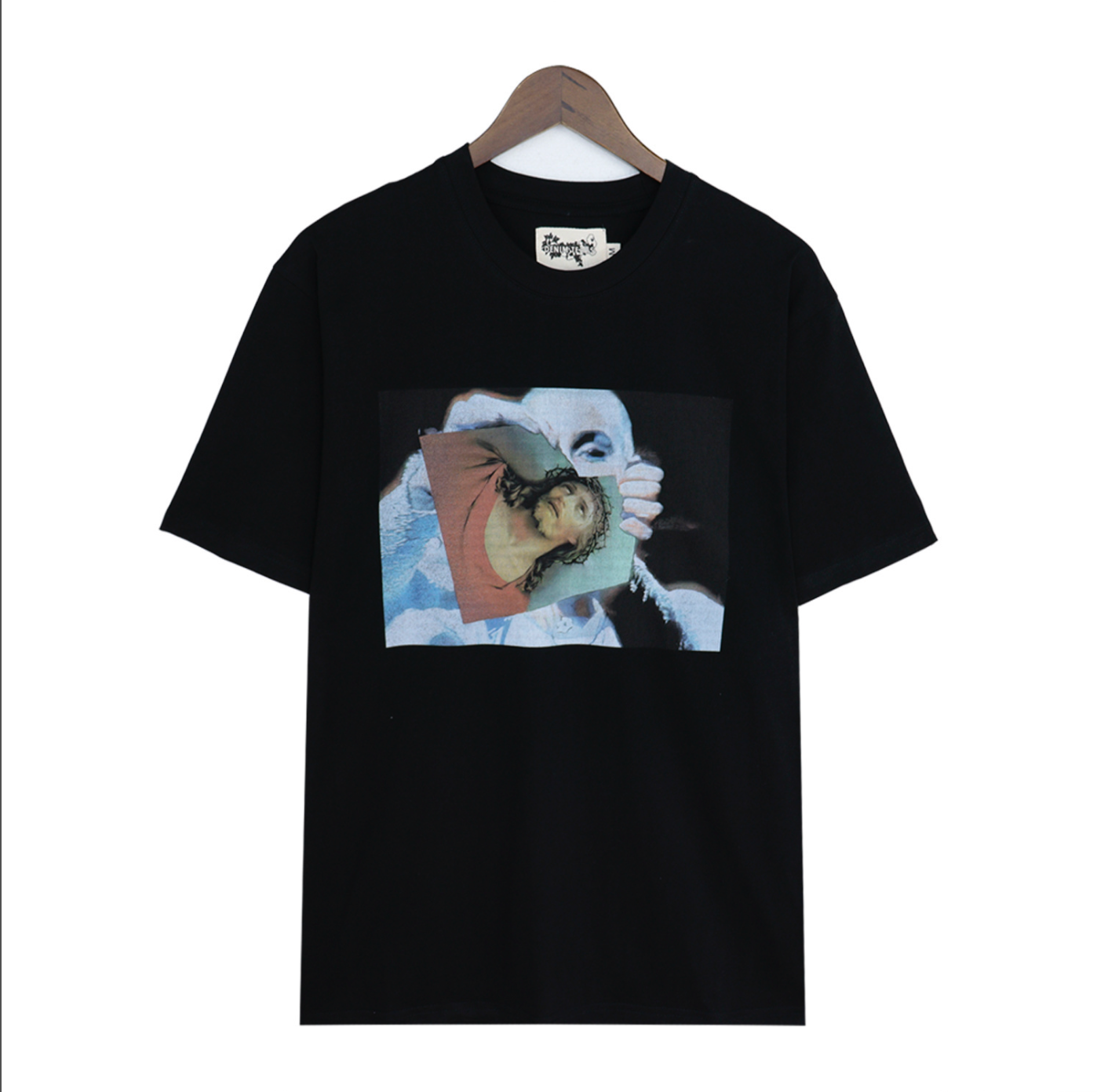 PLAYERA DENIM TEARS FLORAL LOGO