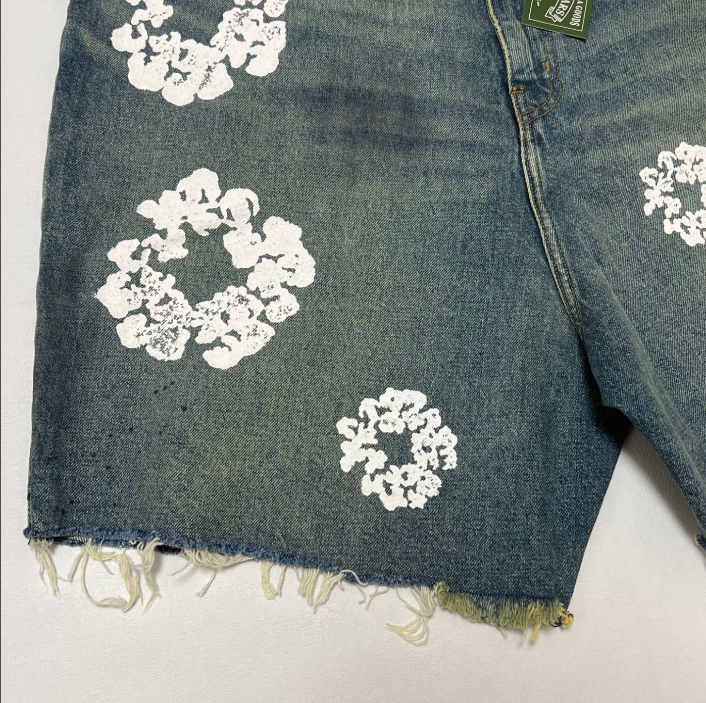 SHORT DENIM TEARS