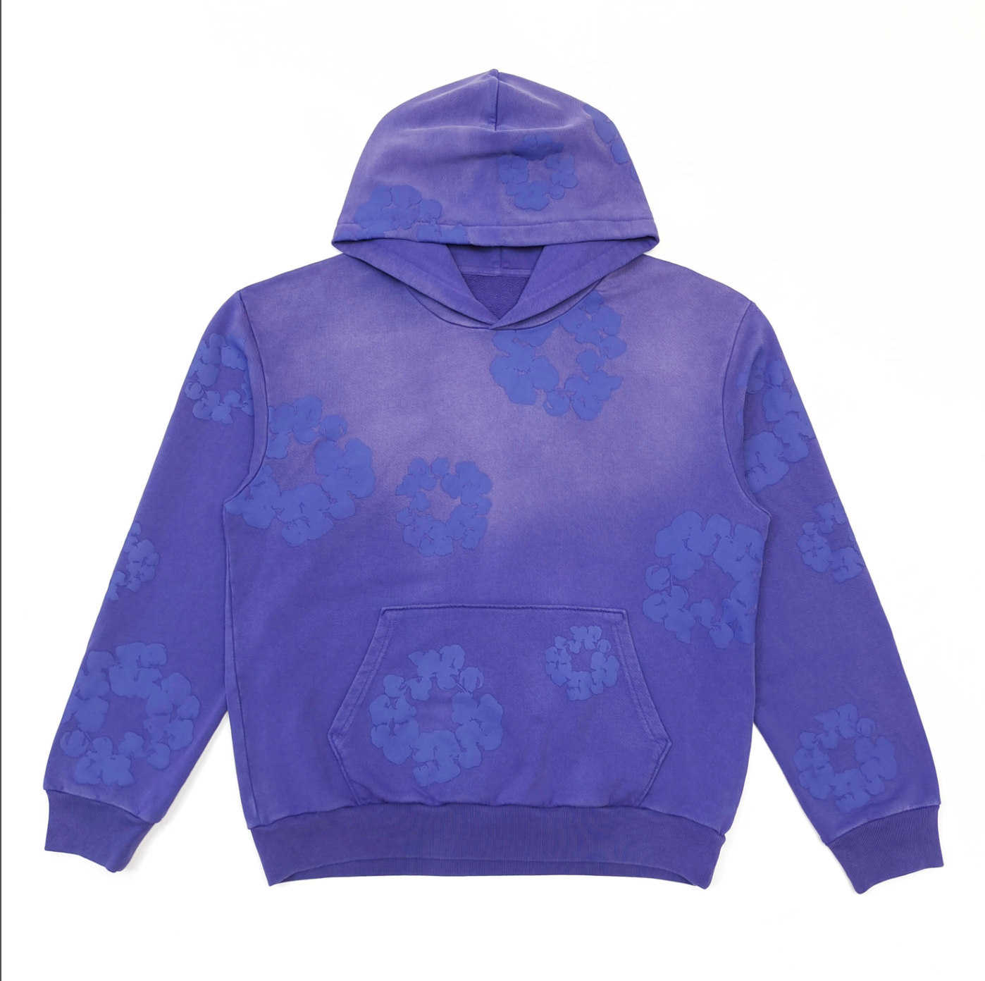 HOODIE DENIM TEARS MONO COTTON WREATH