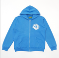 HOODIE ZIPPER DENIM TEARS COTTON WREATH PEACE
