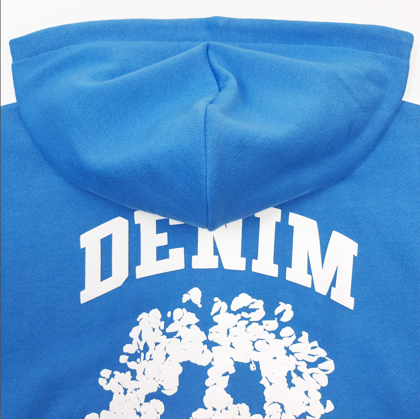 HOODIE ZIPPER DENIM TEARS COTTON WREATH PEACE
