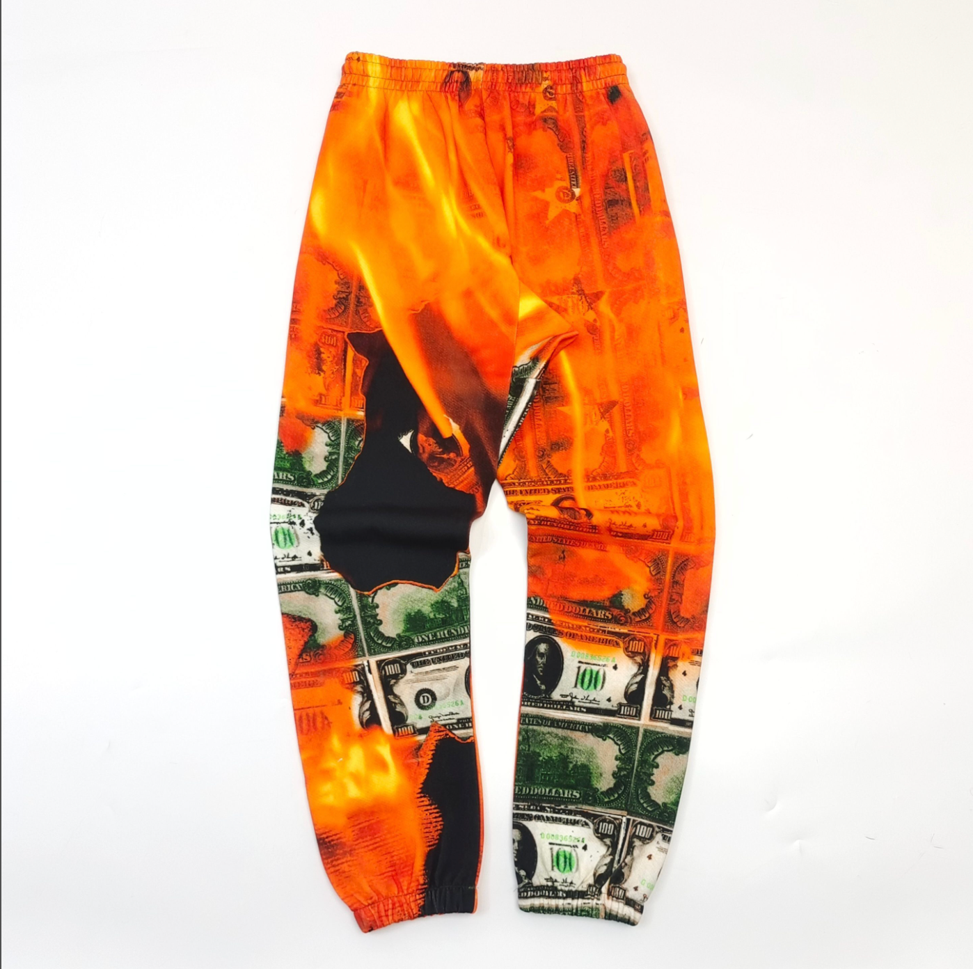 PANTS DENIM TEARS BURN IT ALL