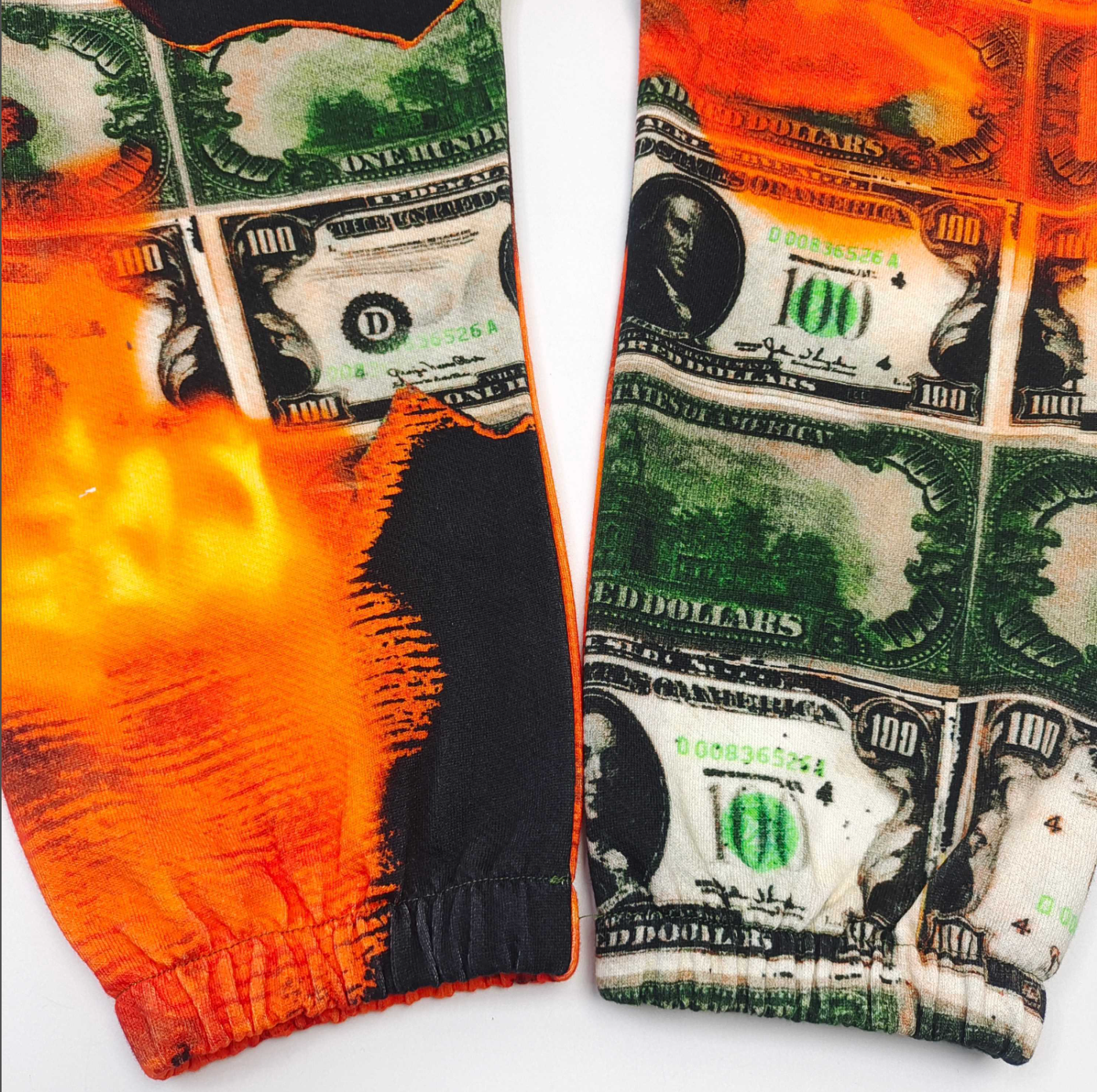 PANTS DENIM TEARS BURN IT ALL