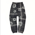 PANTS DENIM TEARS A CUADROS