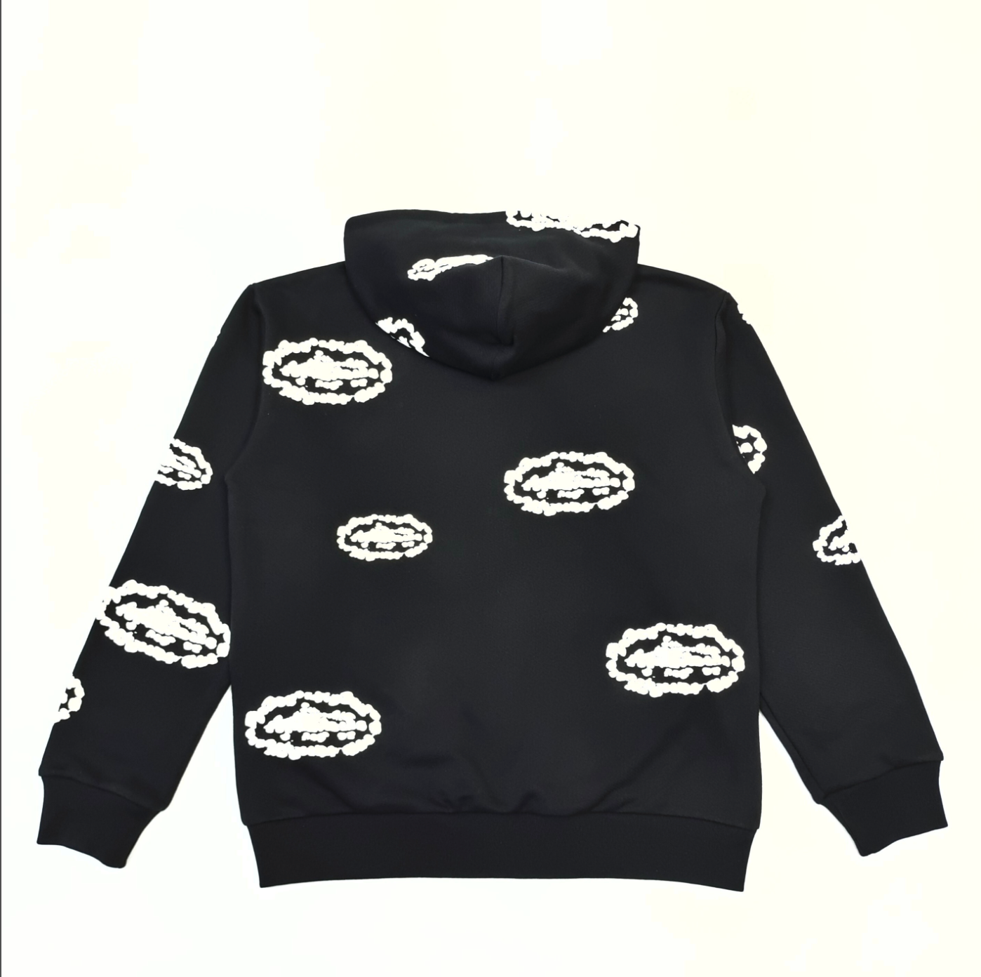 HOODIE ZIPPER DENIM TEARS X CORTEIZ
