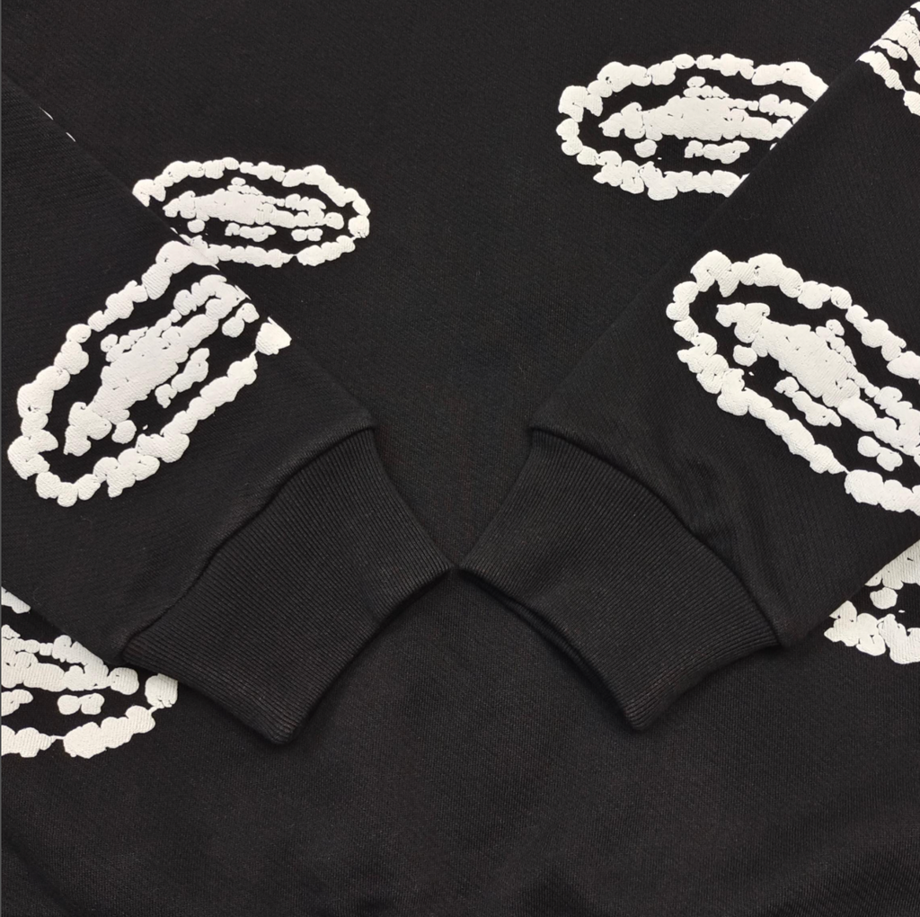 HOODIE ZIPPER DENIM TEARS X CORTEIZ