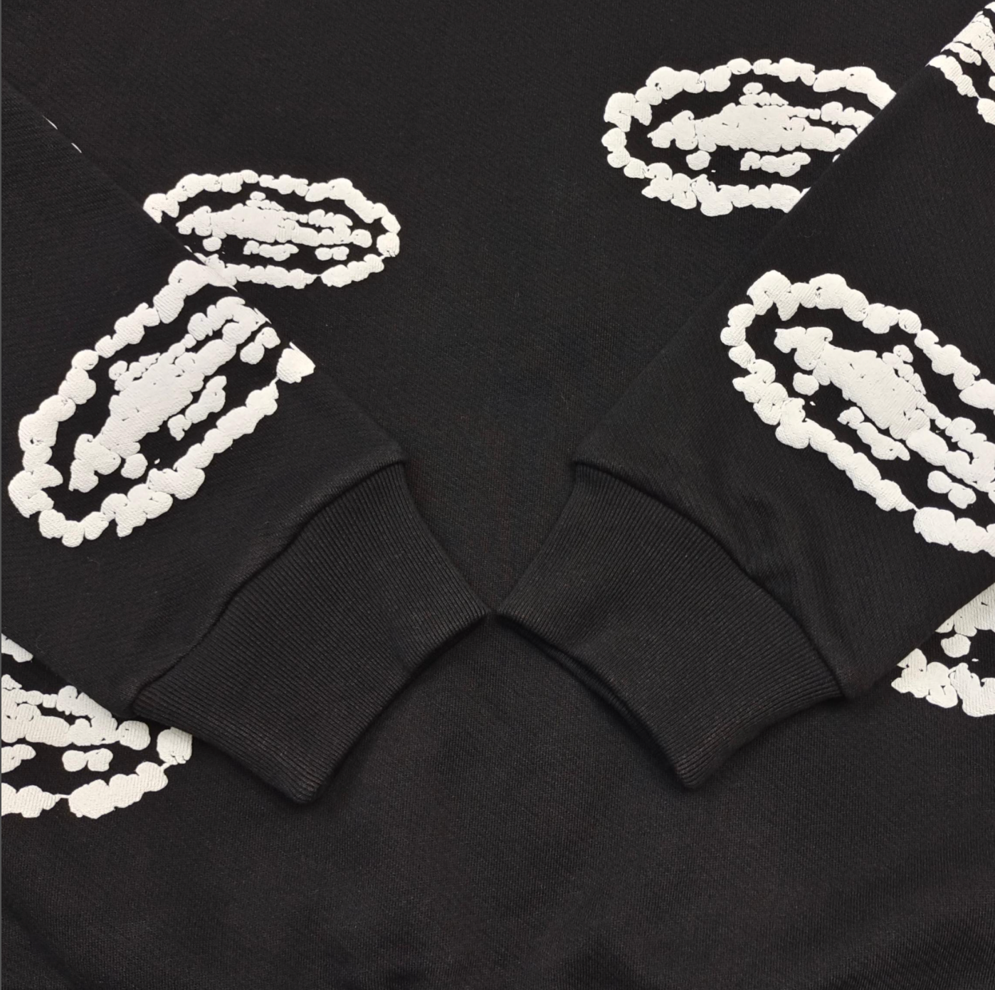 HOODIE ZIPPER DENIM TEARS X CORTEIZ