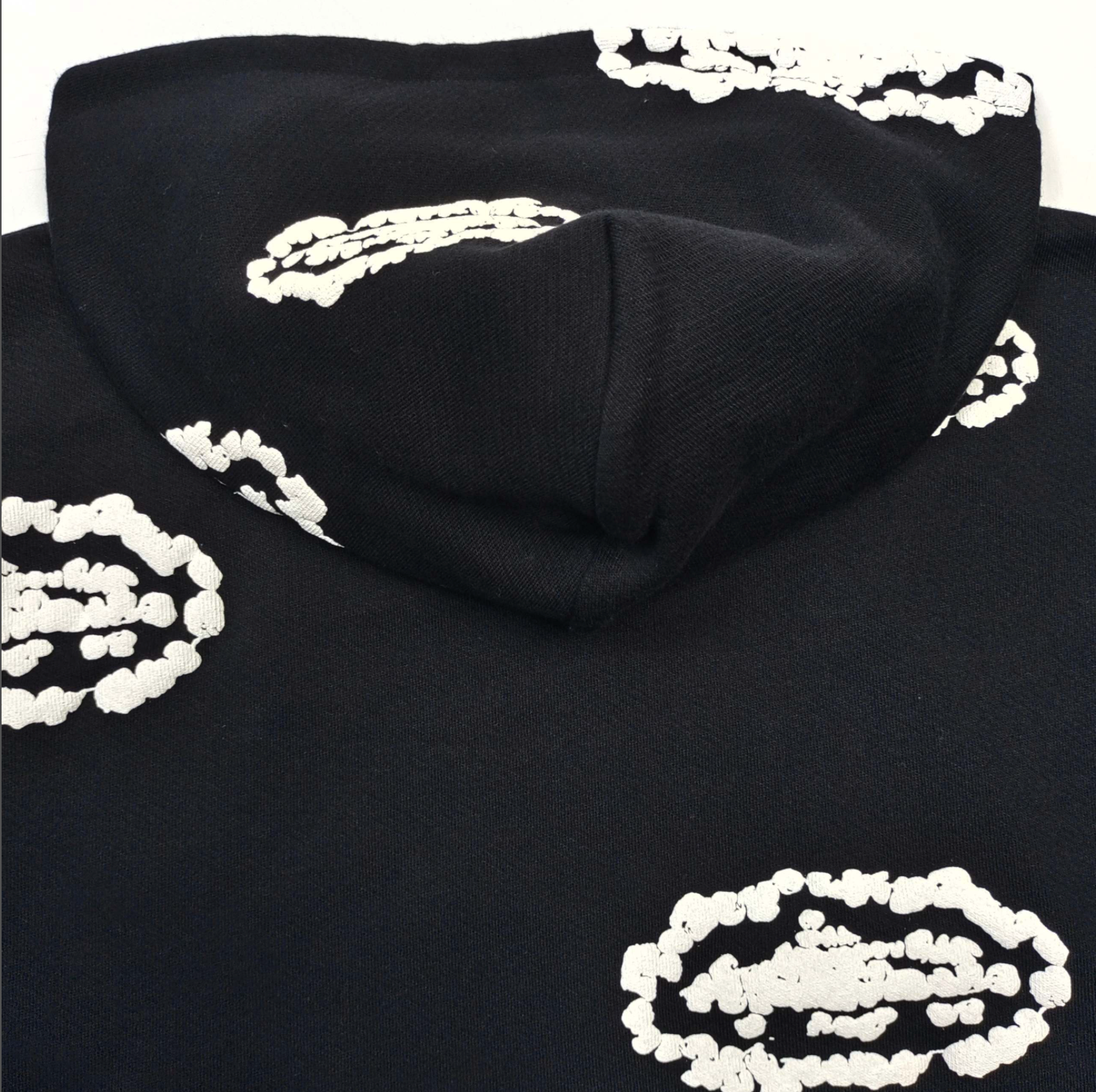 HOODIE ZIPPER DENIM TEARS X CORTEIZ