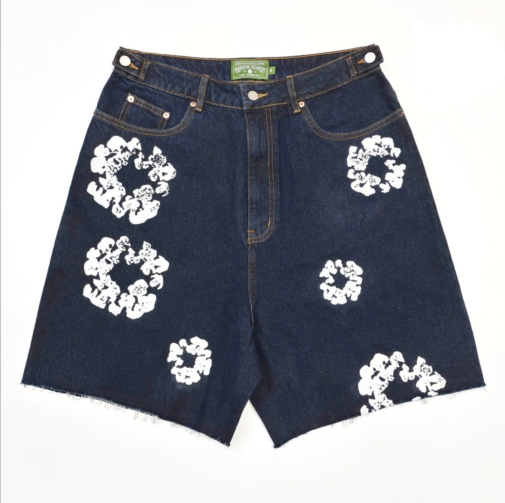 SHORT DENIM TEARS