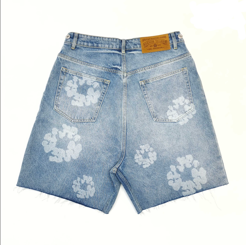 SHORT DENIM TEARS