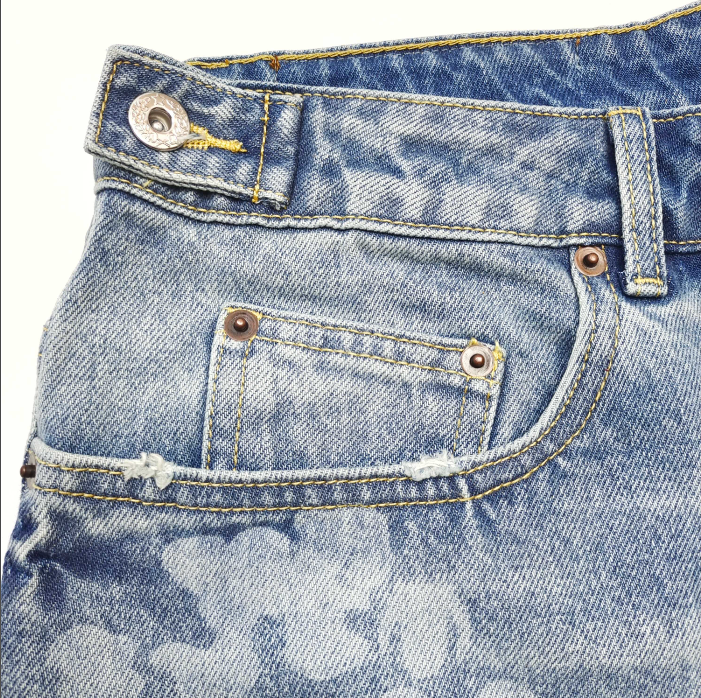 SHORT DENIM TEARS