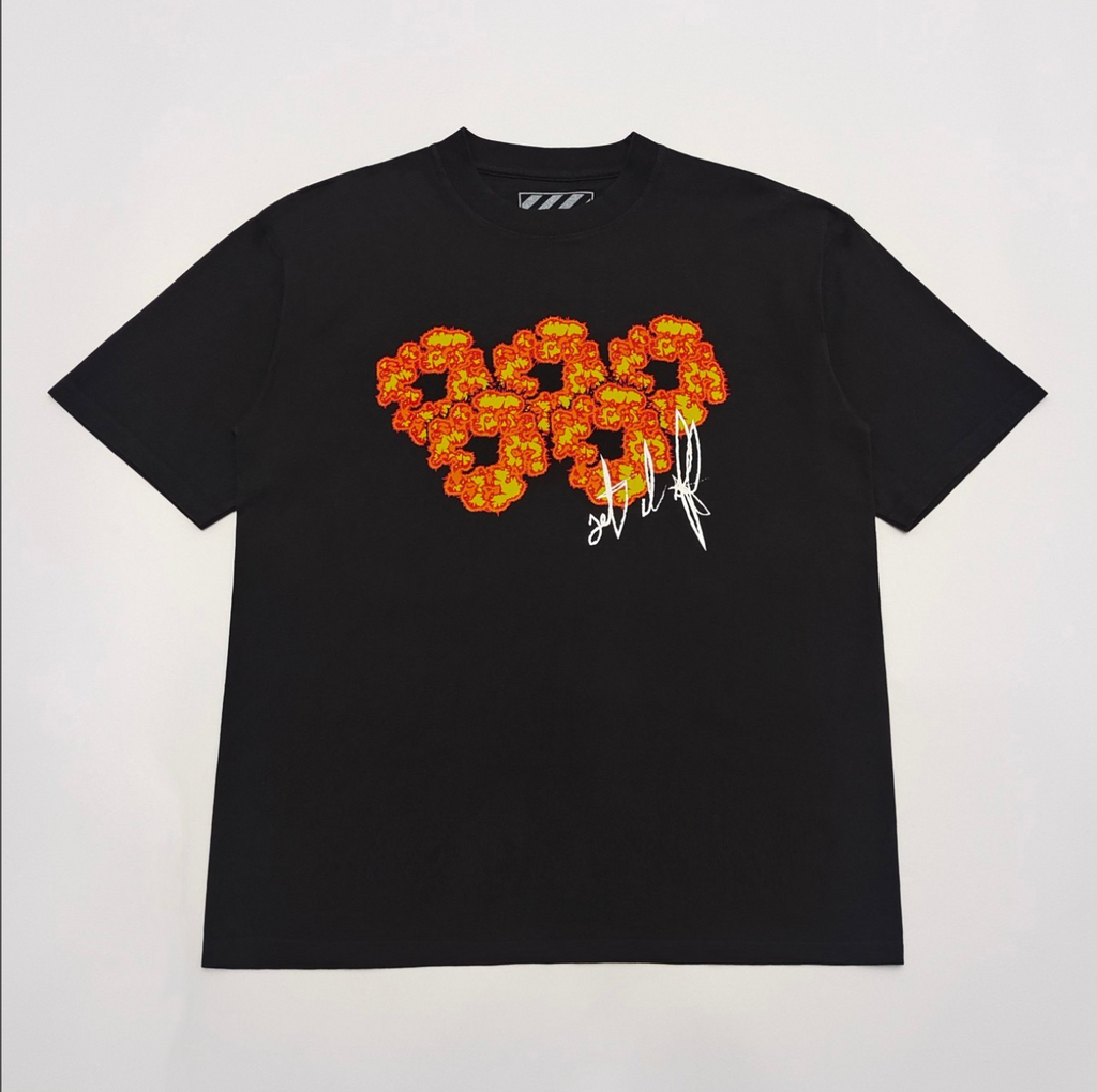 PLAYERA DENIM TEARS X OFFSET WREATH