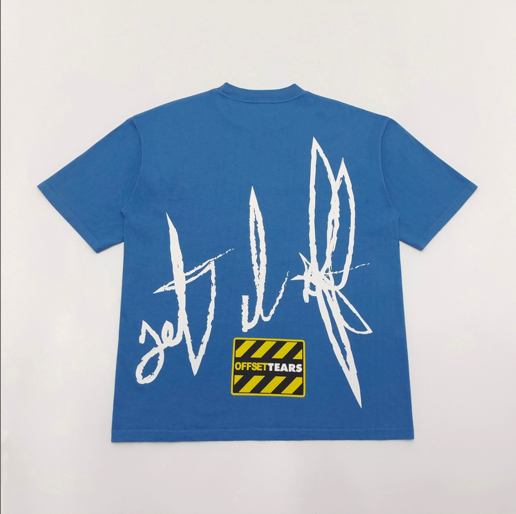 PLAYERA DENIM TEARS X OFFSET WREATH