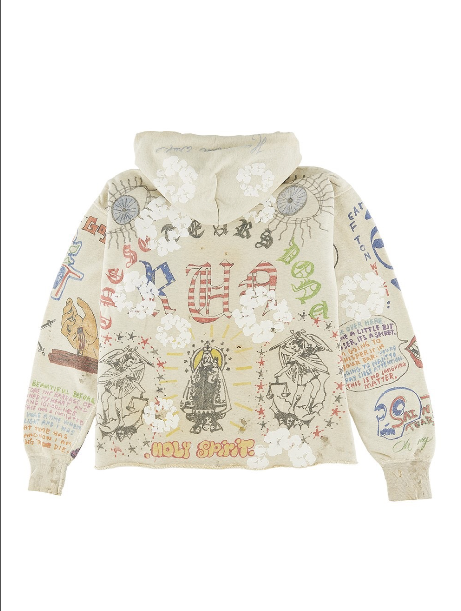 HOODIE DENIM TEARS X SAINT MXXXXXX