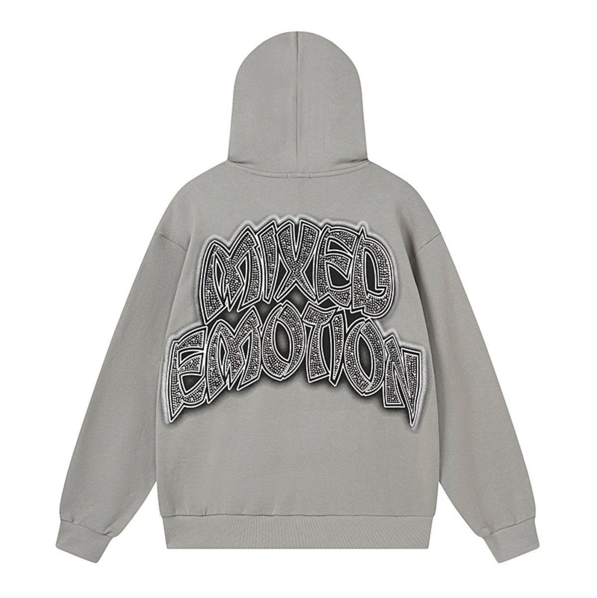 HOODIE ZIPPER MIXED EMOTION