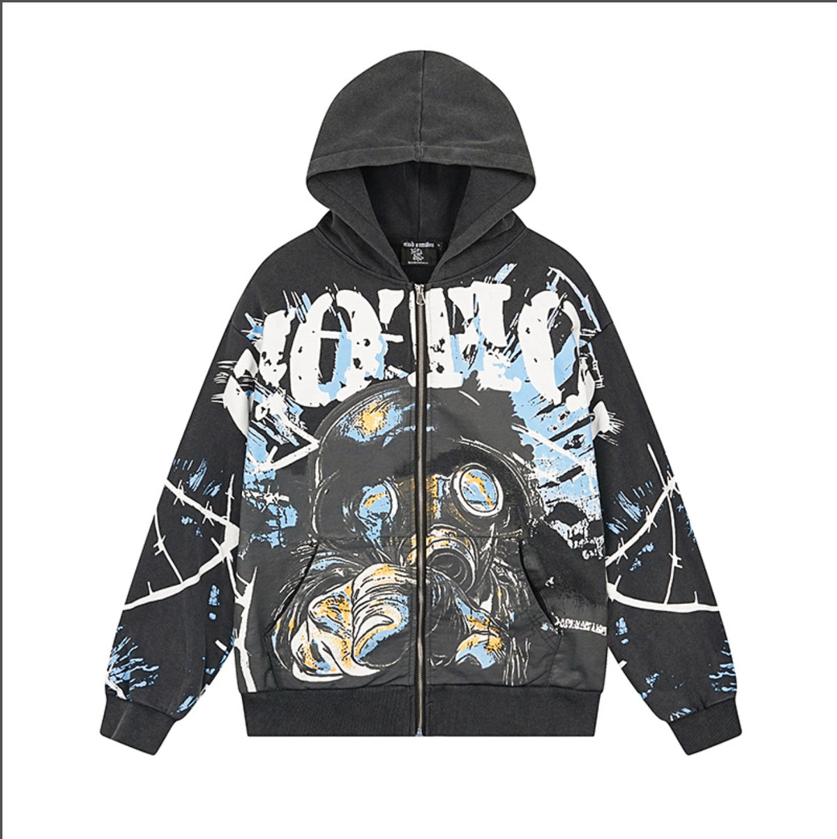 HOODIE ZIPPER MIXED EMOTION