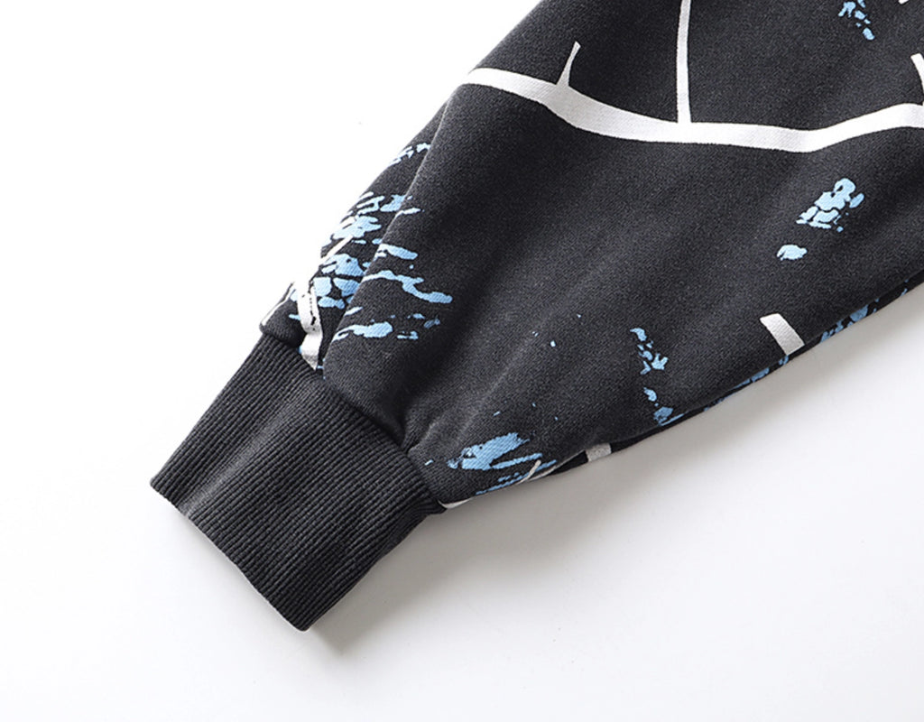 HOODIE ZIPPER MIXED EMOTION