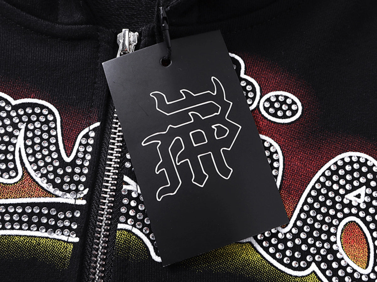 HOODIE ZIPPER MIXED EMOTION