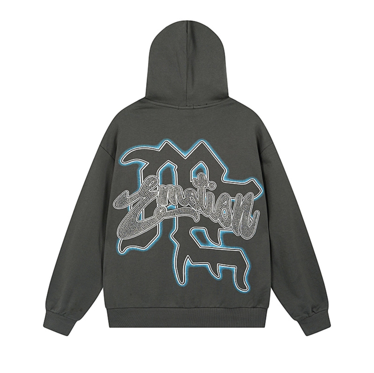 HOODIE ZIPPER MIXED EMOTION