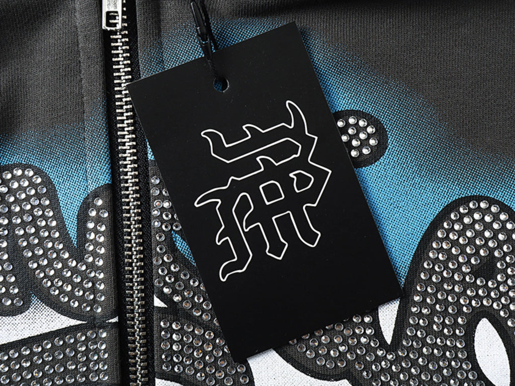 HOODIE ZIPPER MIXED EMOTION