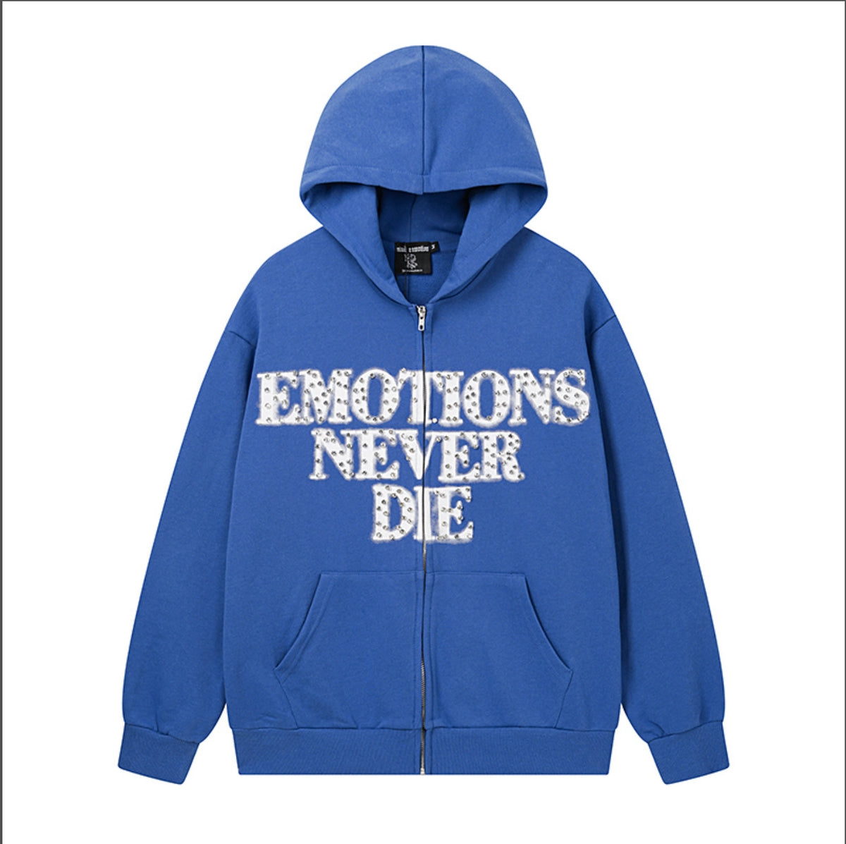 HOODIE ZIPPER MIXED EMOTION