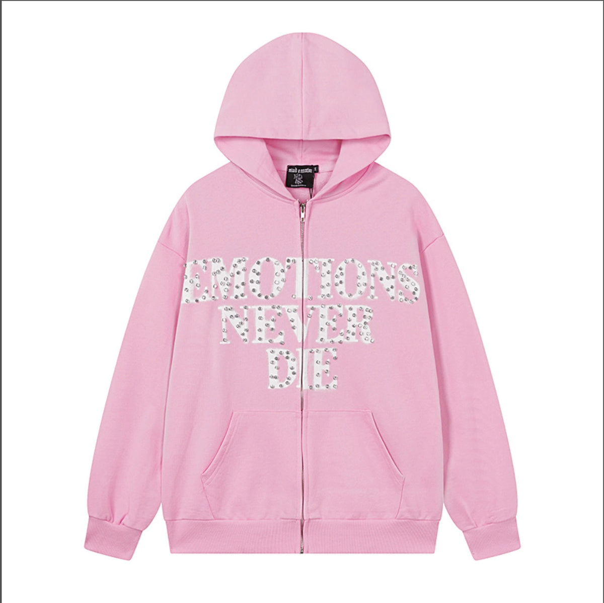 HOODIE ZIPPER MIXED EMOTION