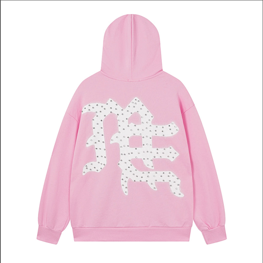 HOODIE ZIPPER MIXED EMOTION