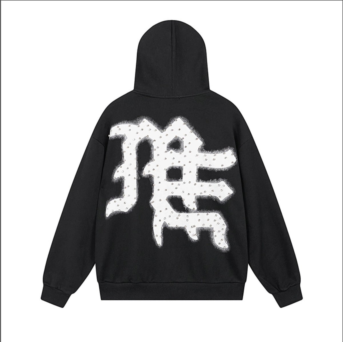 HOODIE ZIPPER MIXED EMOTION
