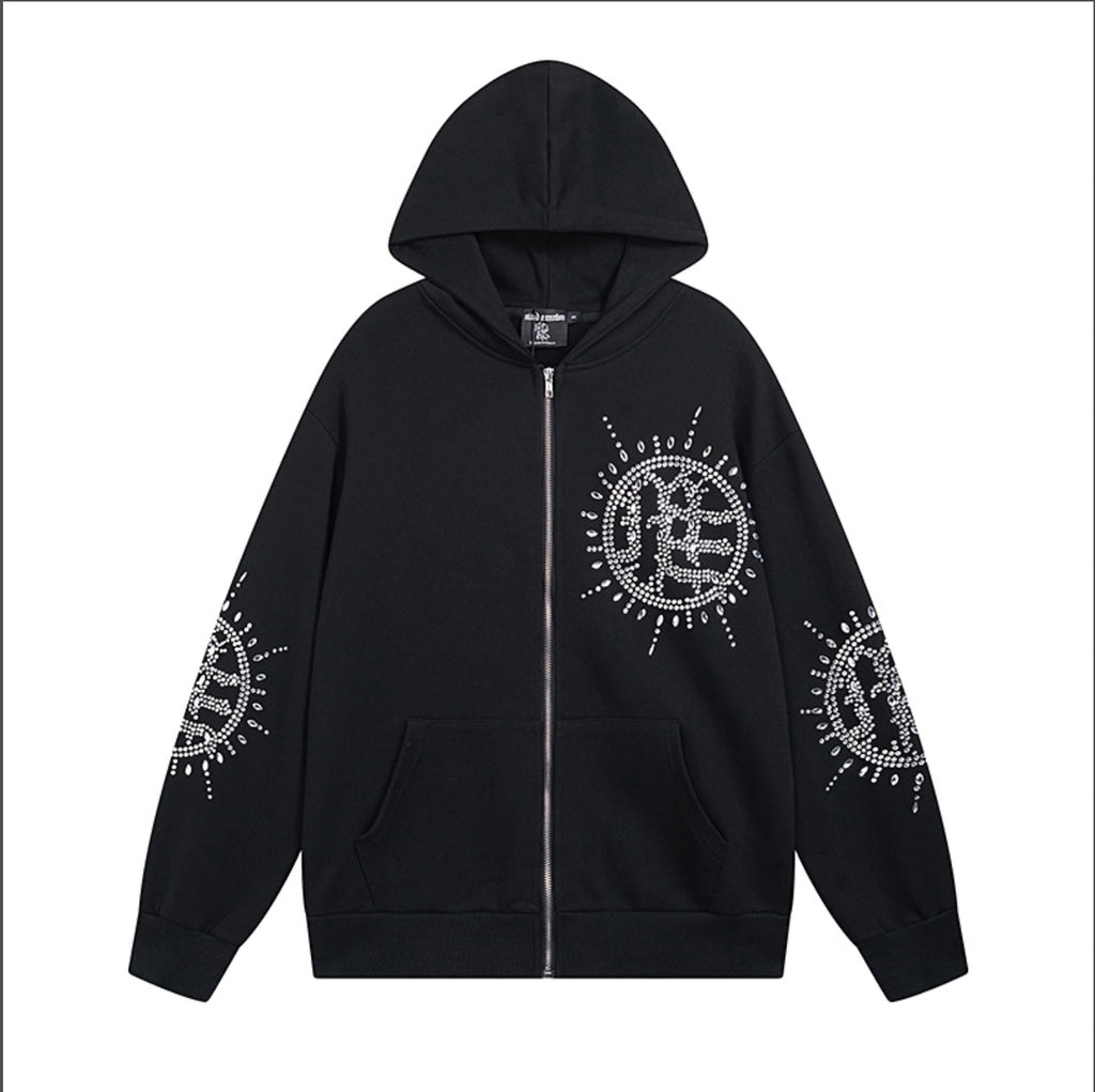 HOODIE ZIPPER MIXED EMOTION