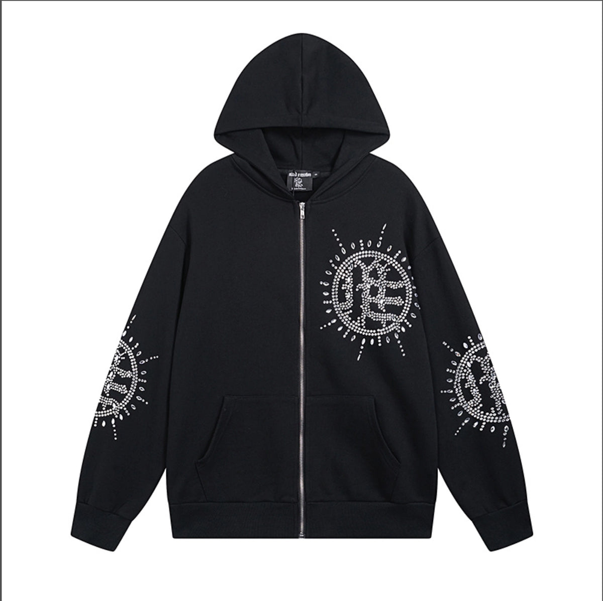 HOODIE ZIPPER MIXED EMOTION