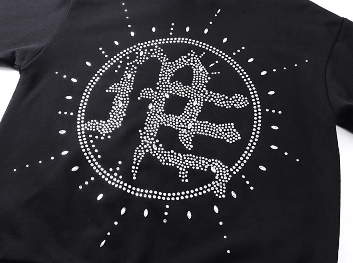 HOODIE ZIPPER MIXED EMOTION
