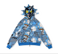 HOODIE ZIPPER GLO GANG X COOKIES AOP
